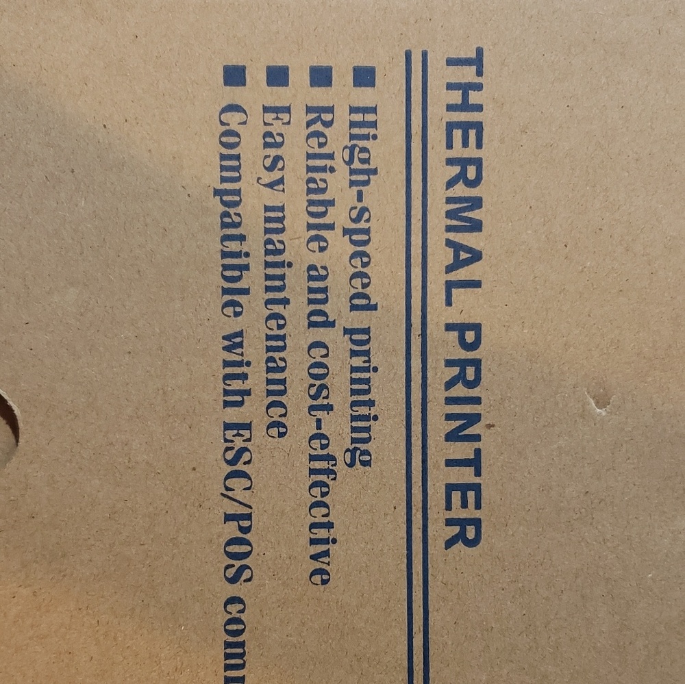 Thermal receipt printer